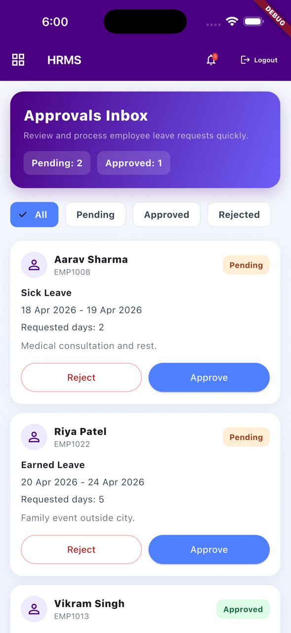 iDempiere mobile app workflow approvals screen